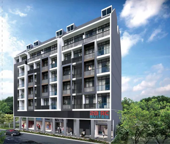 Exterior image of 28 RC Suites