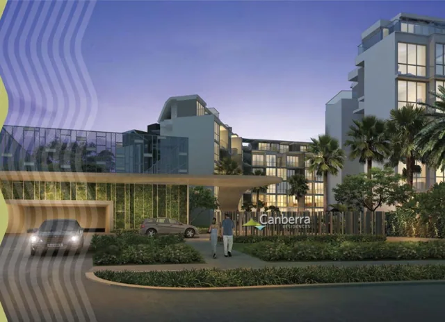 Exterior image of Canberra Residences