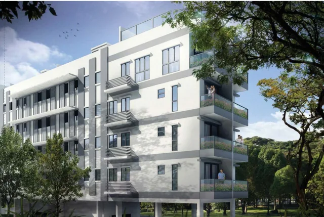 Exterior image of Eis Residences
