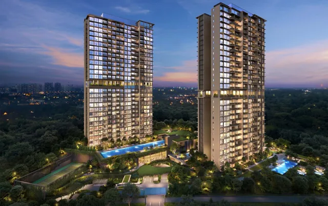 Exterior image of Lentor Central Residences