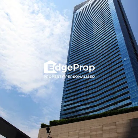 Exterior image of Marina Bay Residences