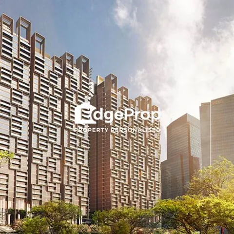 Exterior image of Marina One Residences