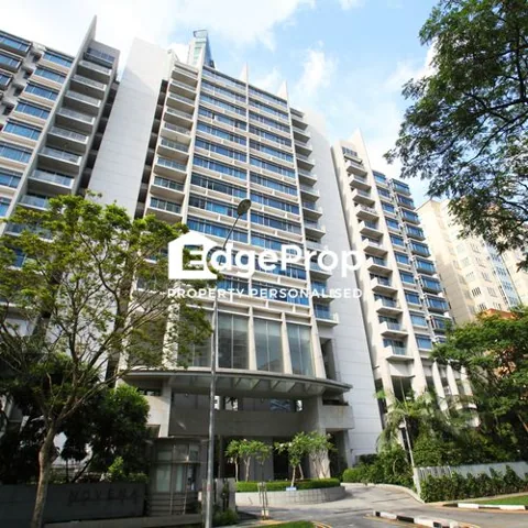 Exterior image of Novena Suites
