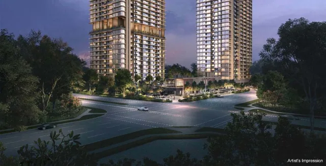 Exterior image of One Marina Gardens