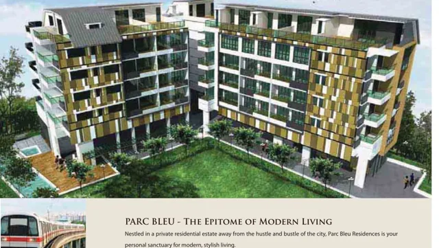 Exterior image of Parc Bleu