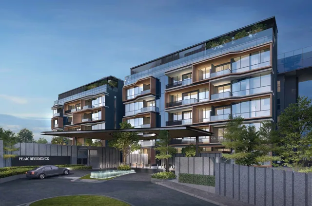 Exterior image of Peak Residence