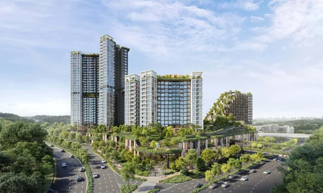Exterior image of The Reserve Residences