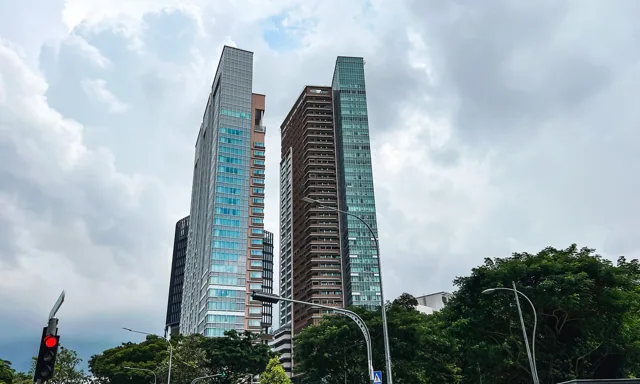 Exterior image of The Rochester Residences