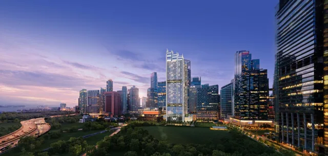 Exterior image of W Residences Singapore - Marina View