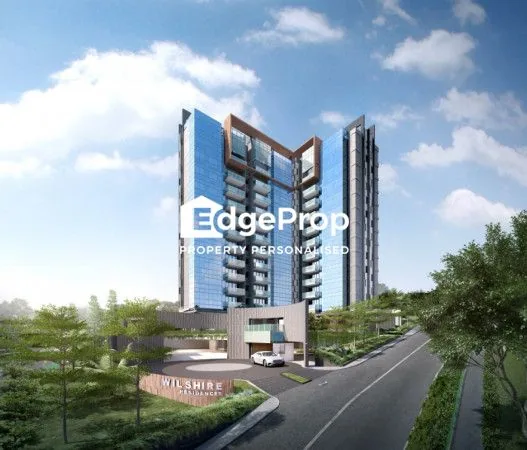 Exterior image of Wilshire Residences