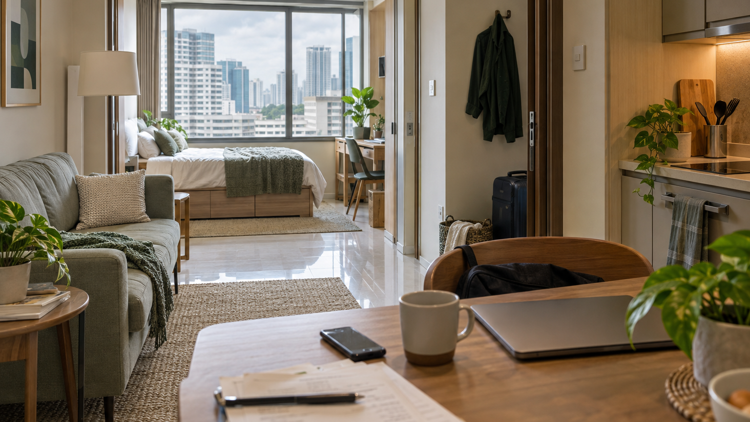Illustrative Singapore general scene for S$134m Middle Road co-living sale is no one-bedder benchmark