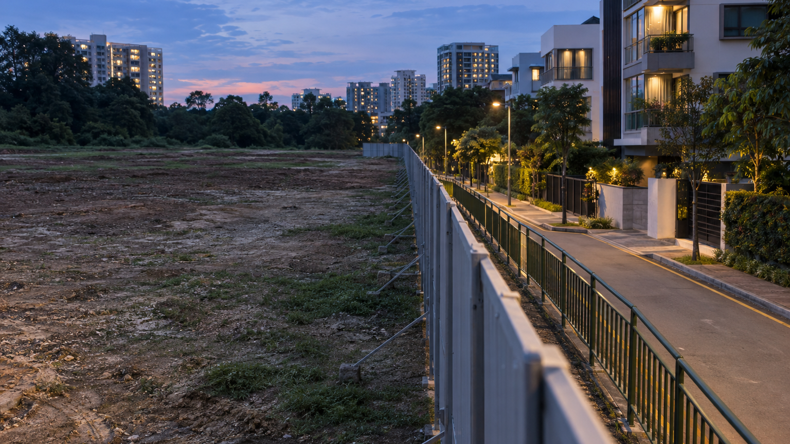 Illustrative Singapore land scene for Upper Thomson Land Drew Five Bids After Its Rental Rule Changed